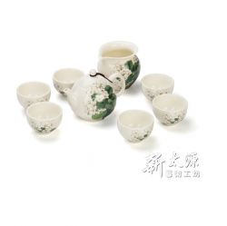 油桐花開八件茶具組禮盒